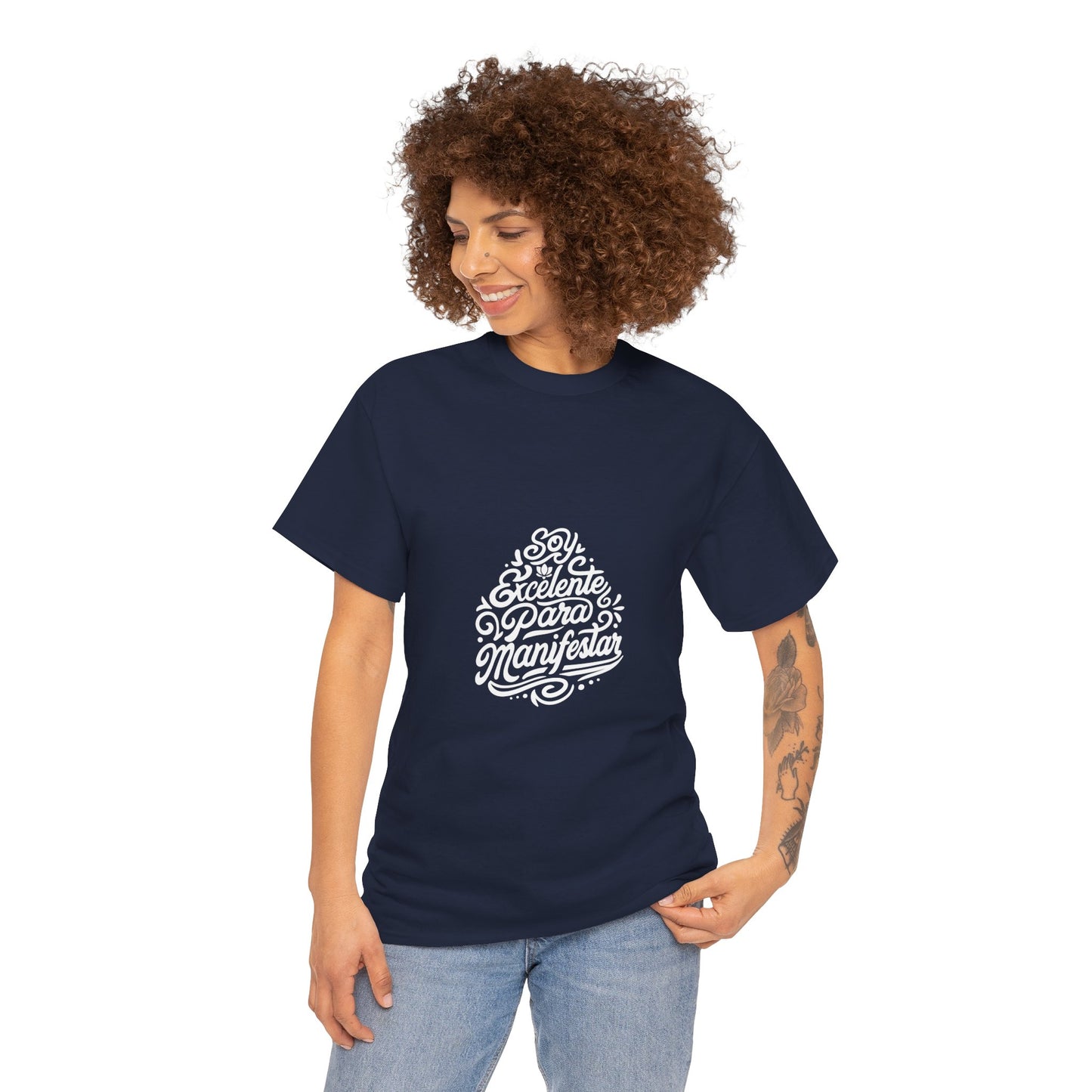 Playera Unisex Heavy Cotton Tee "Nunca dije Manifestar lo que quiero" - Celes Manifestación
