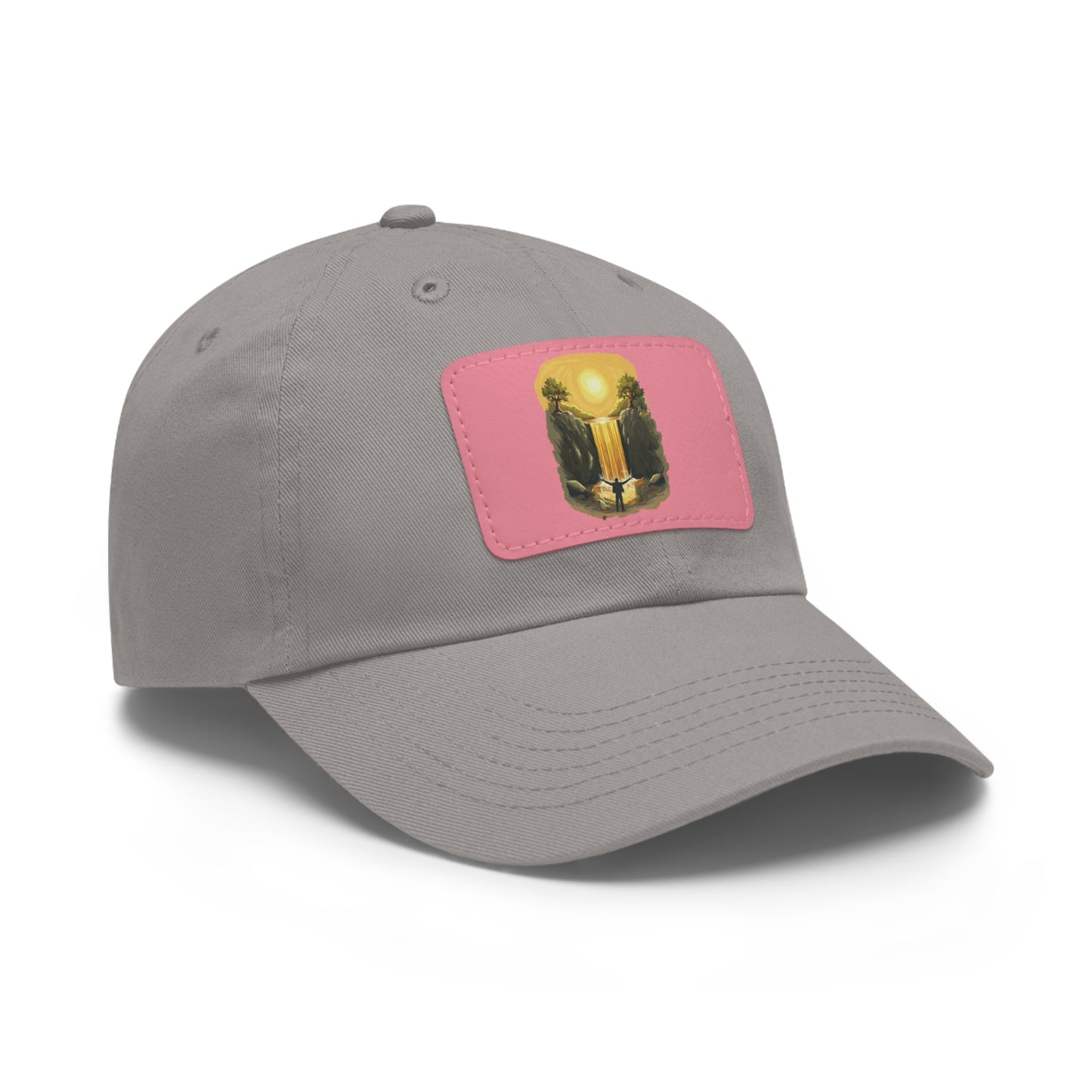 Gorra personalizada "A mí el dinero me llega todos los días"