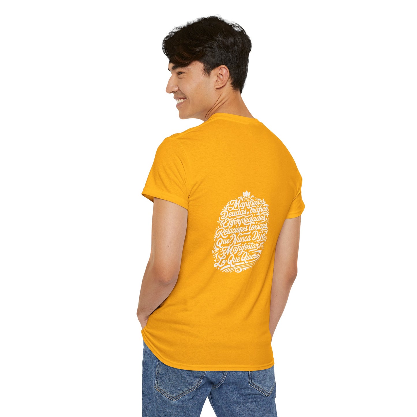 Playera Unisex Heavy Cotton Tee "Nunca dije Manifestar lo que quiero" - Celes Manifestación