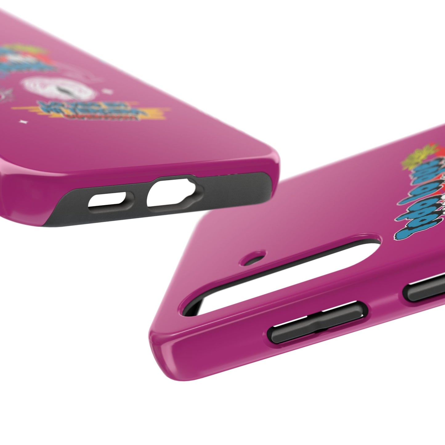 Funda para teléfono "Todo lo que veo en mi imaginación" - Fucsia