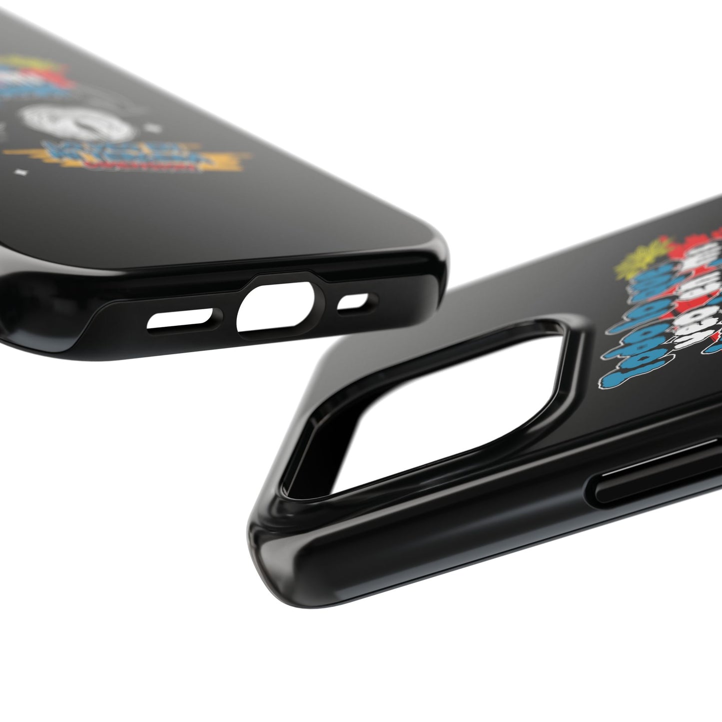 Funda para teléfono "Todo lo que veo en mi imaginación" - Negro