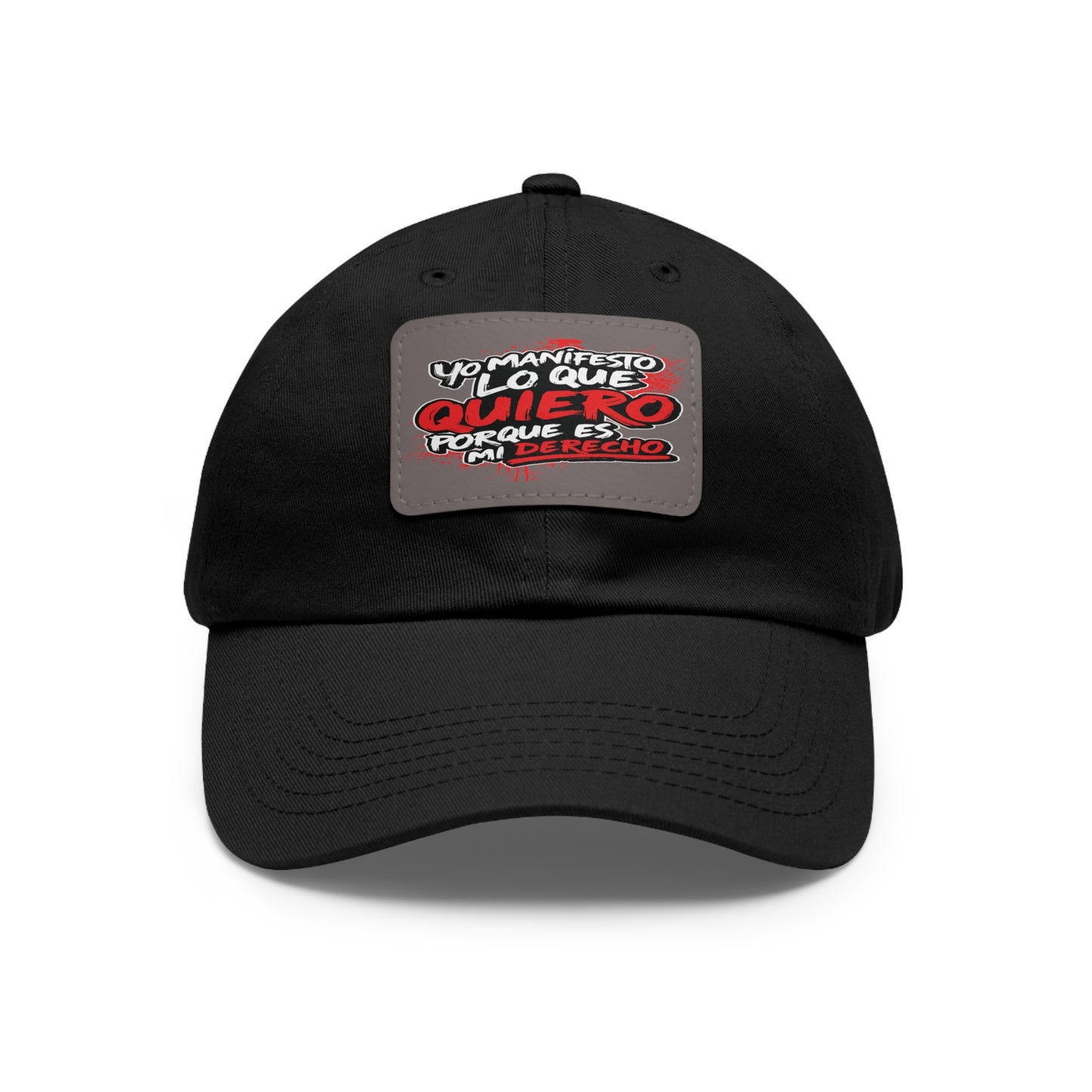Gorra personalizada "Yo manifiesto lo que quiero"