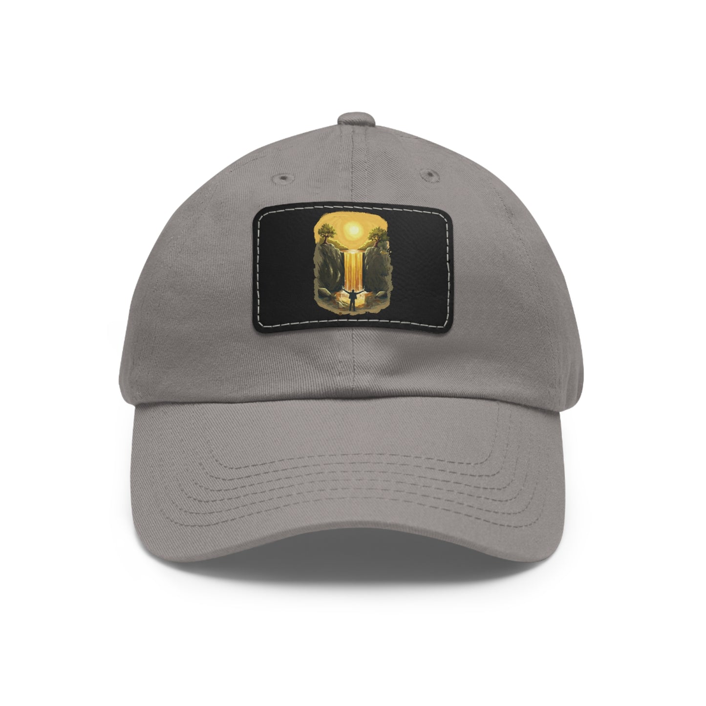 Gorra personalizada "A mí el dinero me llega todos los días"