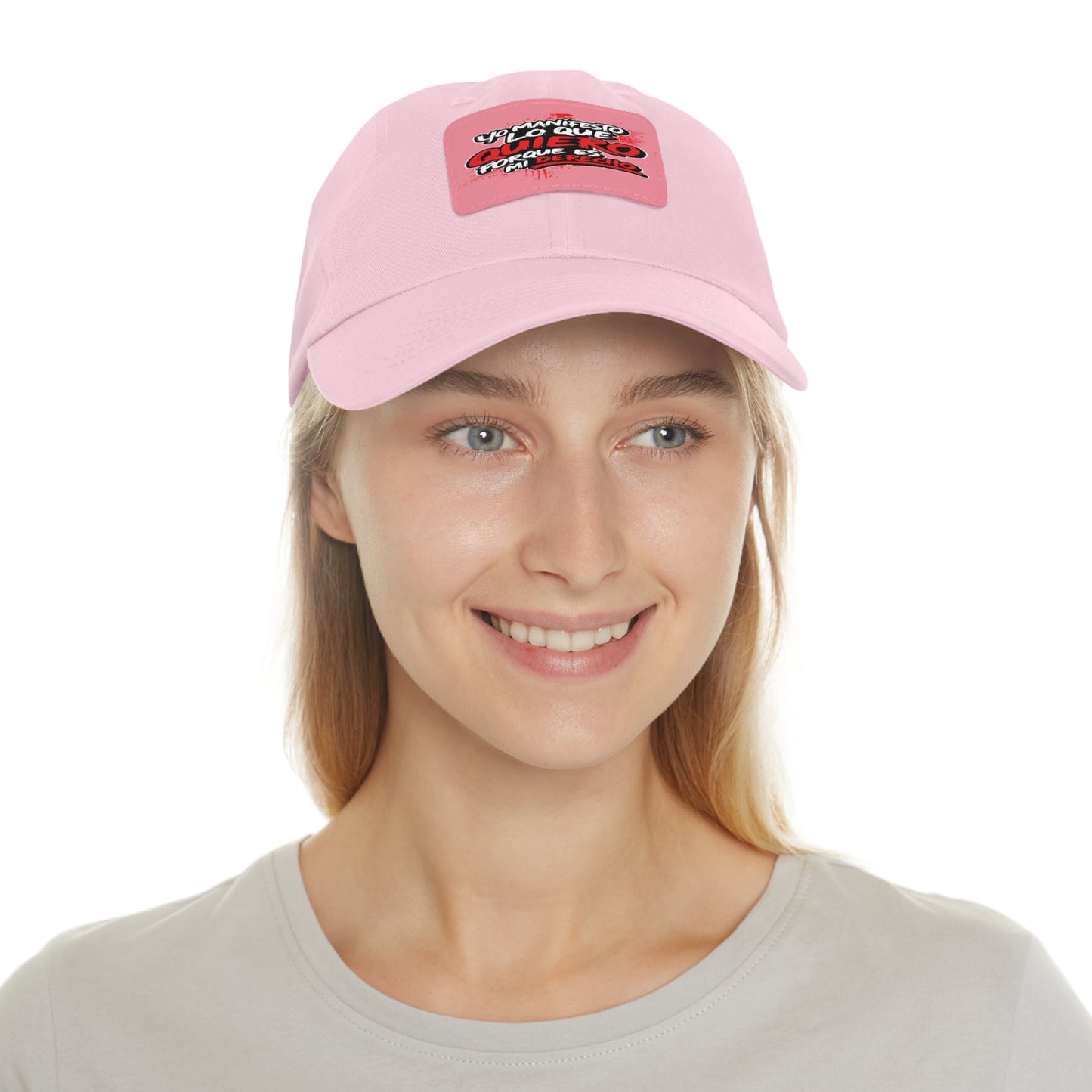 Gorra personalizada "Yo manifiesto lo que quiero"