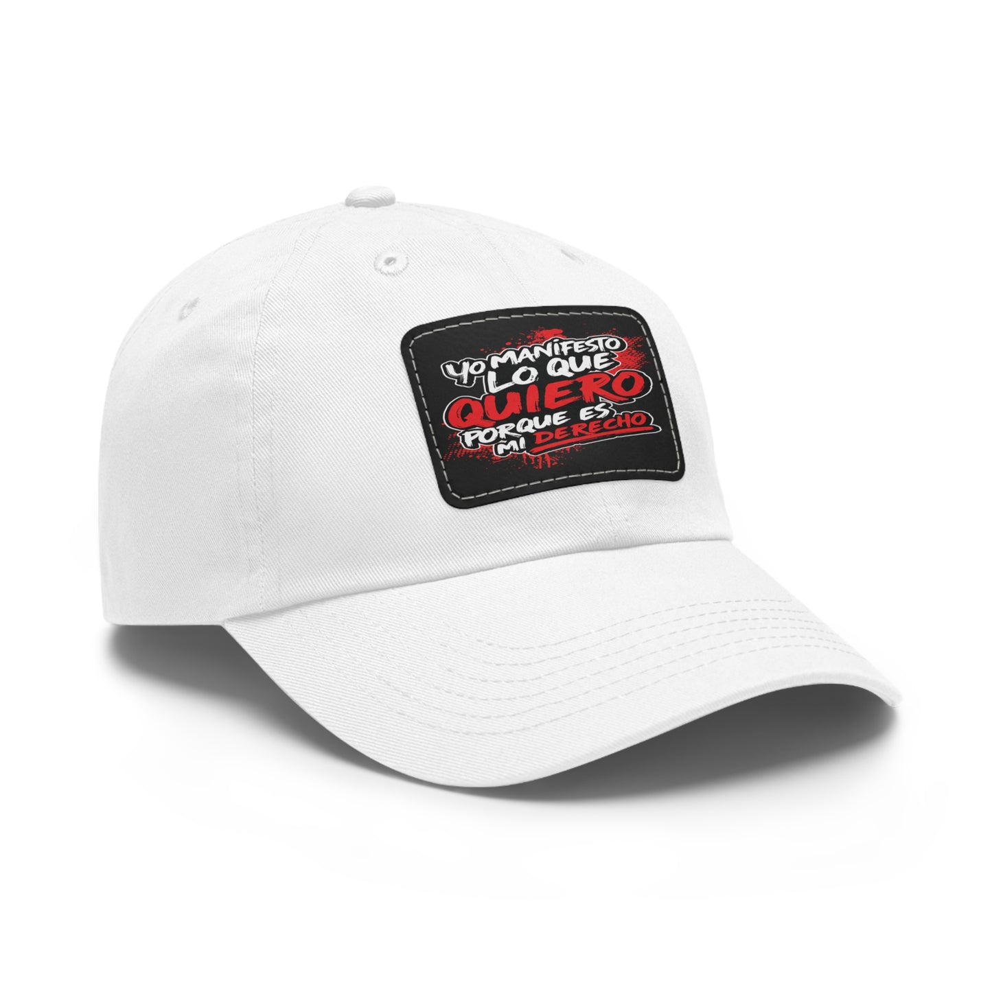 Gorra personalizada "Yo manifiesto lo que quiero"