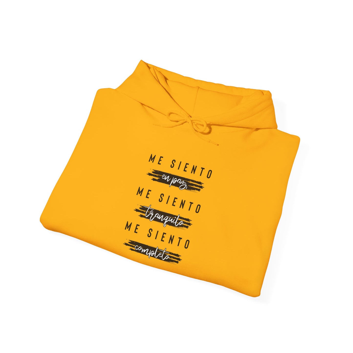 Sudadera con capucha unisex Heavy Blend™ - "Me siento en paz"