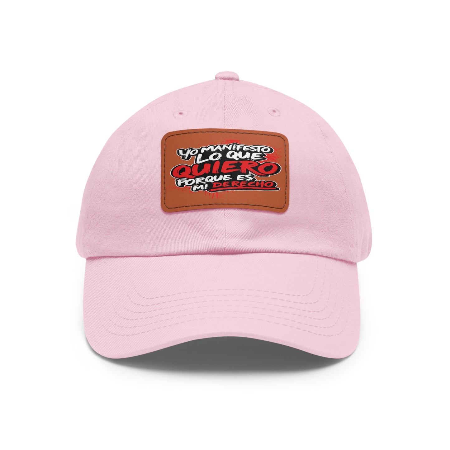 Gorra personalizada "Yo manifiesto lo que quiero"