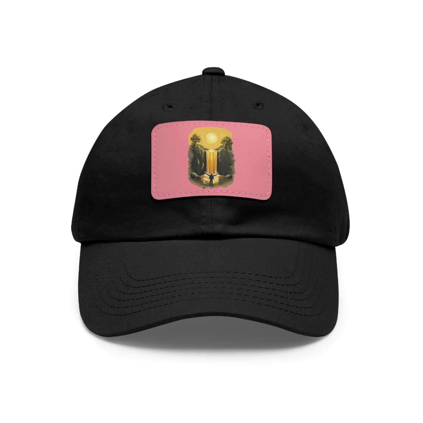 Gorra personalizada "A mí el dinero me llega todos los días"