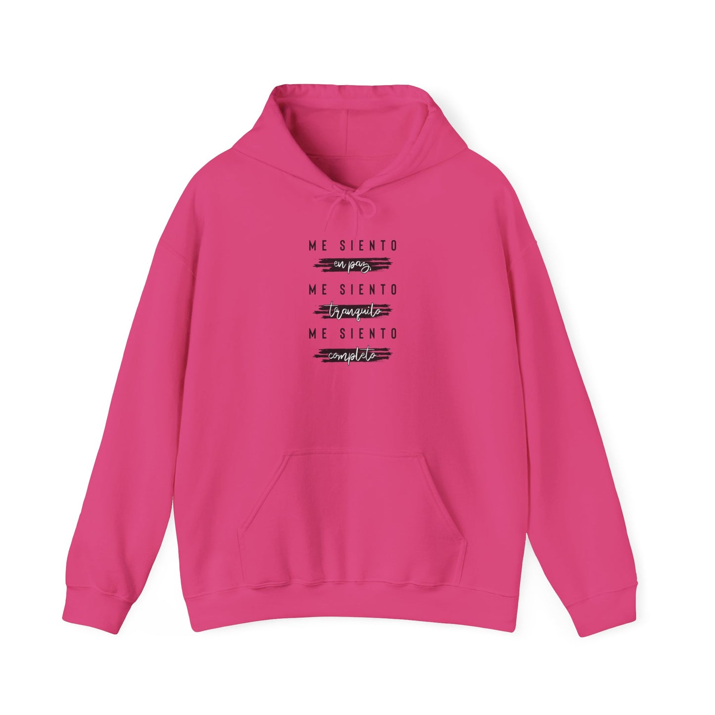 Sudadera con capucha unisex Heavy Blend™ - "Me siento en paz"