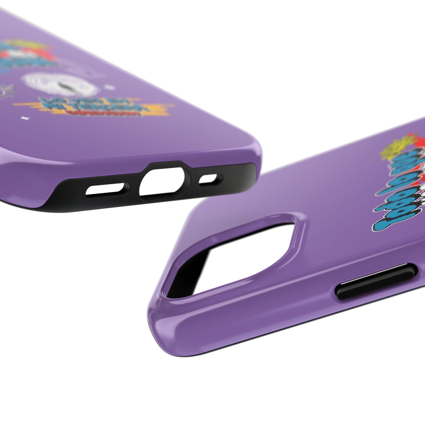 Funda para teléfono "Todo lo que veo en mi imaginación" - Lila