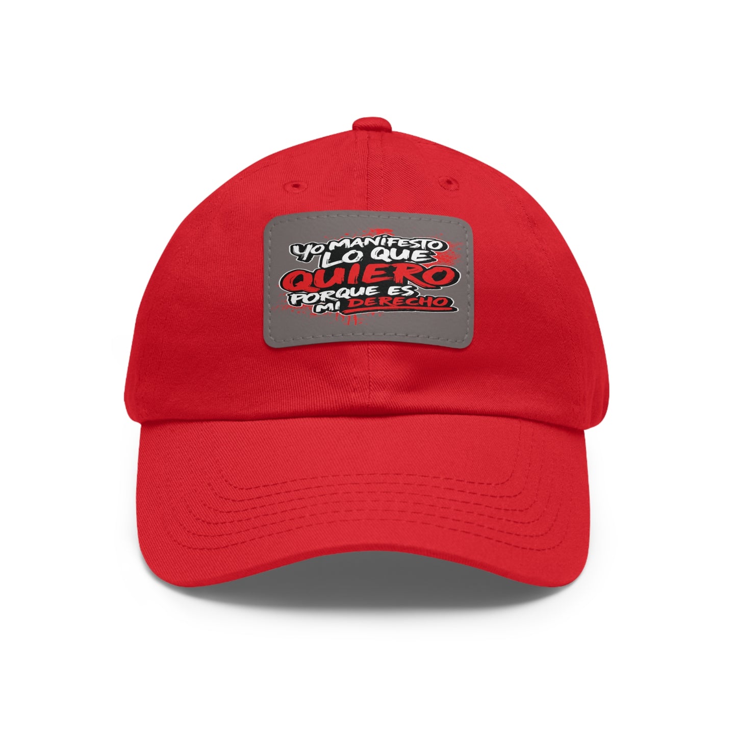 Gorra personalizada "Yo manifiesto lo que quiero"