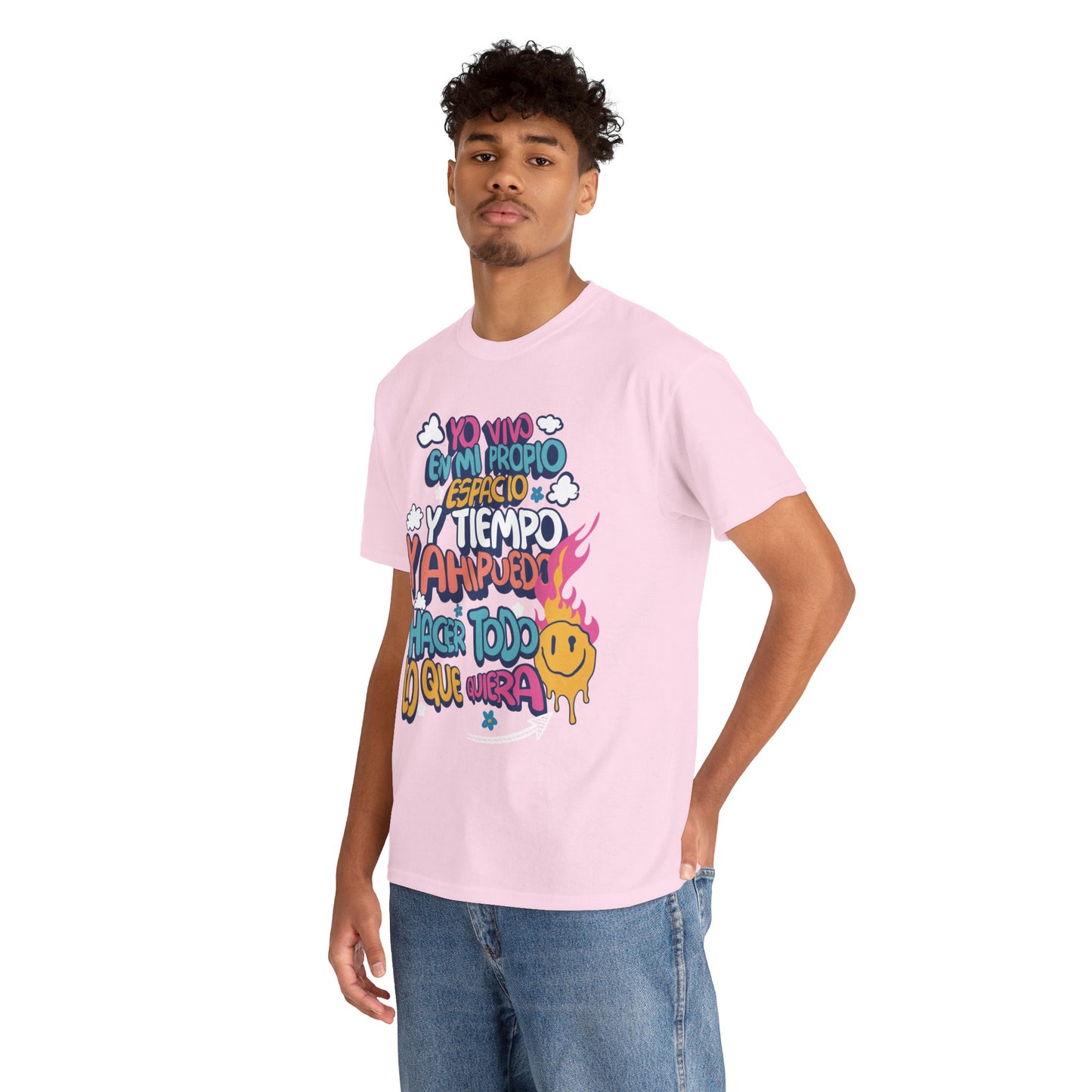 Playera Unisex "Yo vivo en mi propio espacio y tiempo"