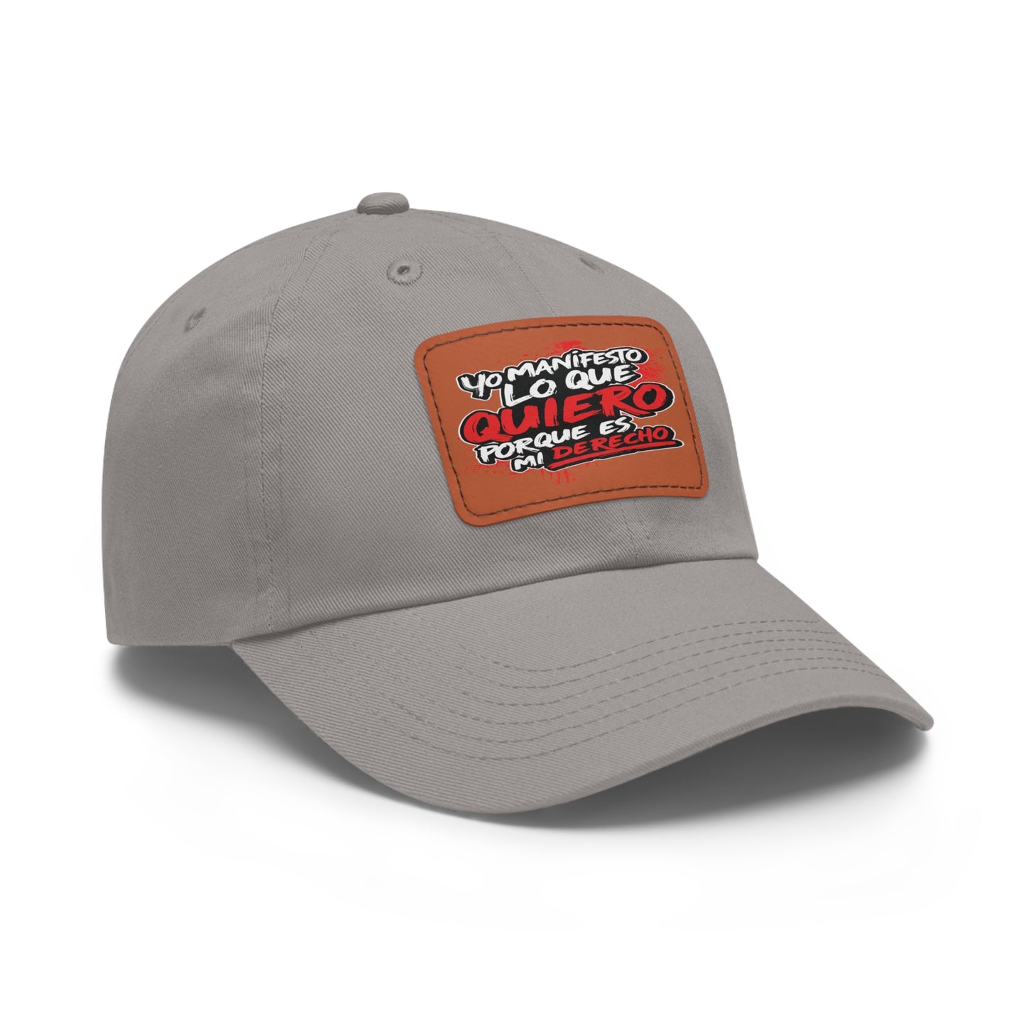 Gorra personalizada "Yo manifiesto lo que quiero"