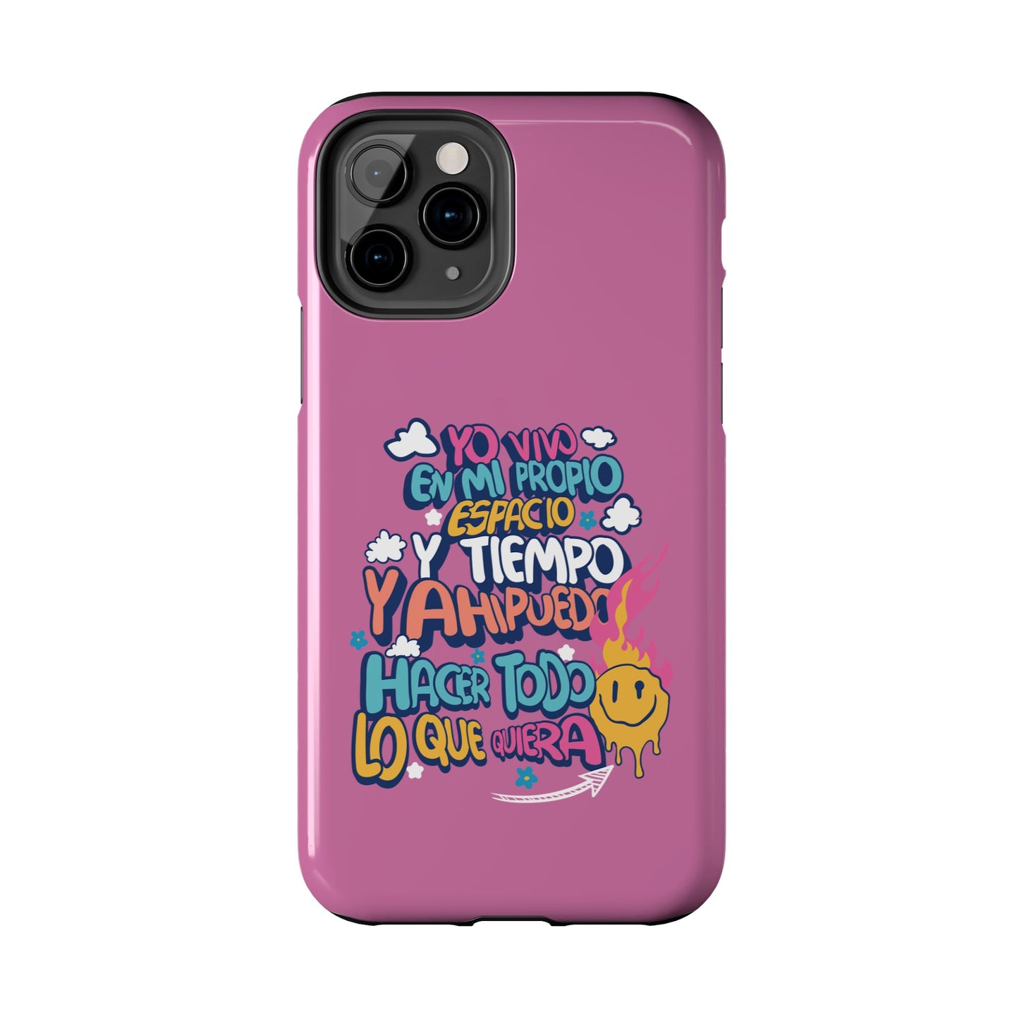 Funda para teléfono "Yo vivo en propio espacio y tiempo"