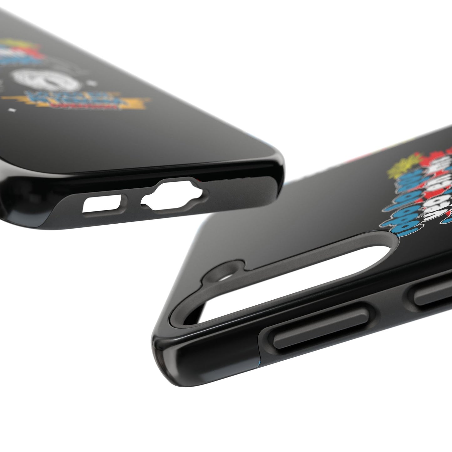 Funda para teléfono "Todo lo que veo en mi imaginación" - Negro