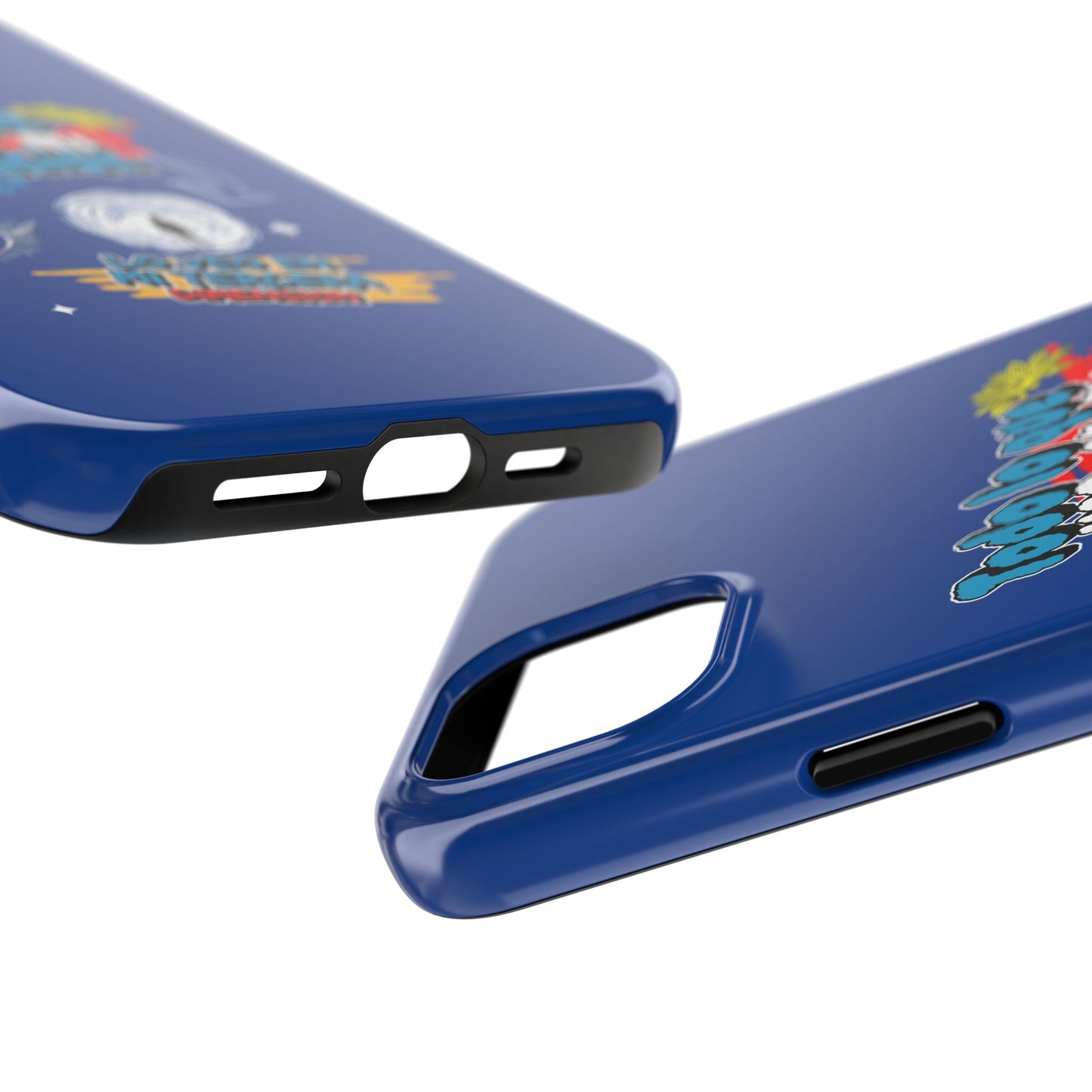 Funda para teléfono "Todo lo que veo en mi imaginación" - Azul
