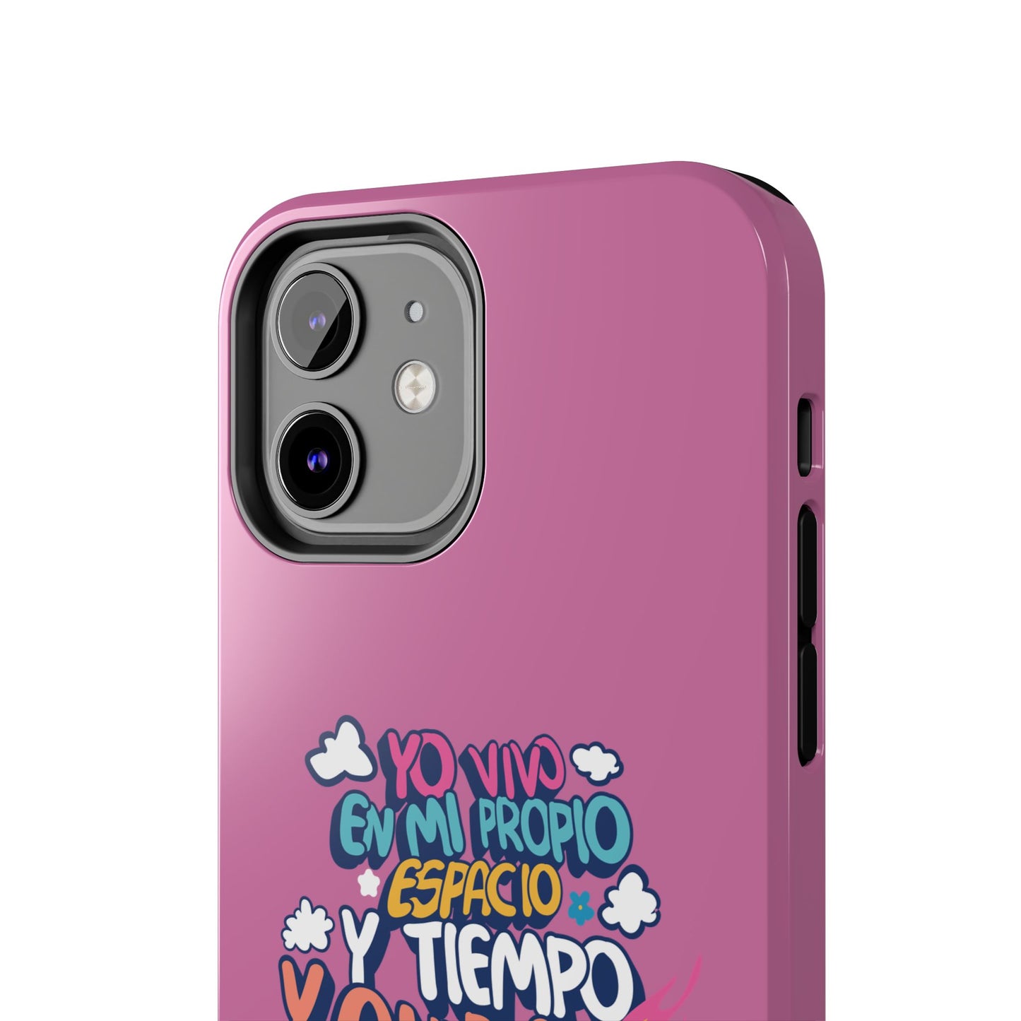 Funda para teléfono "Yo vivo en propio espacio y tiempo"