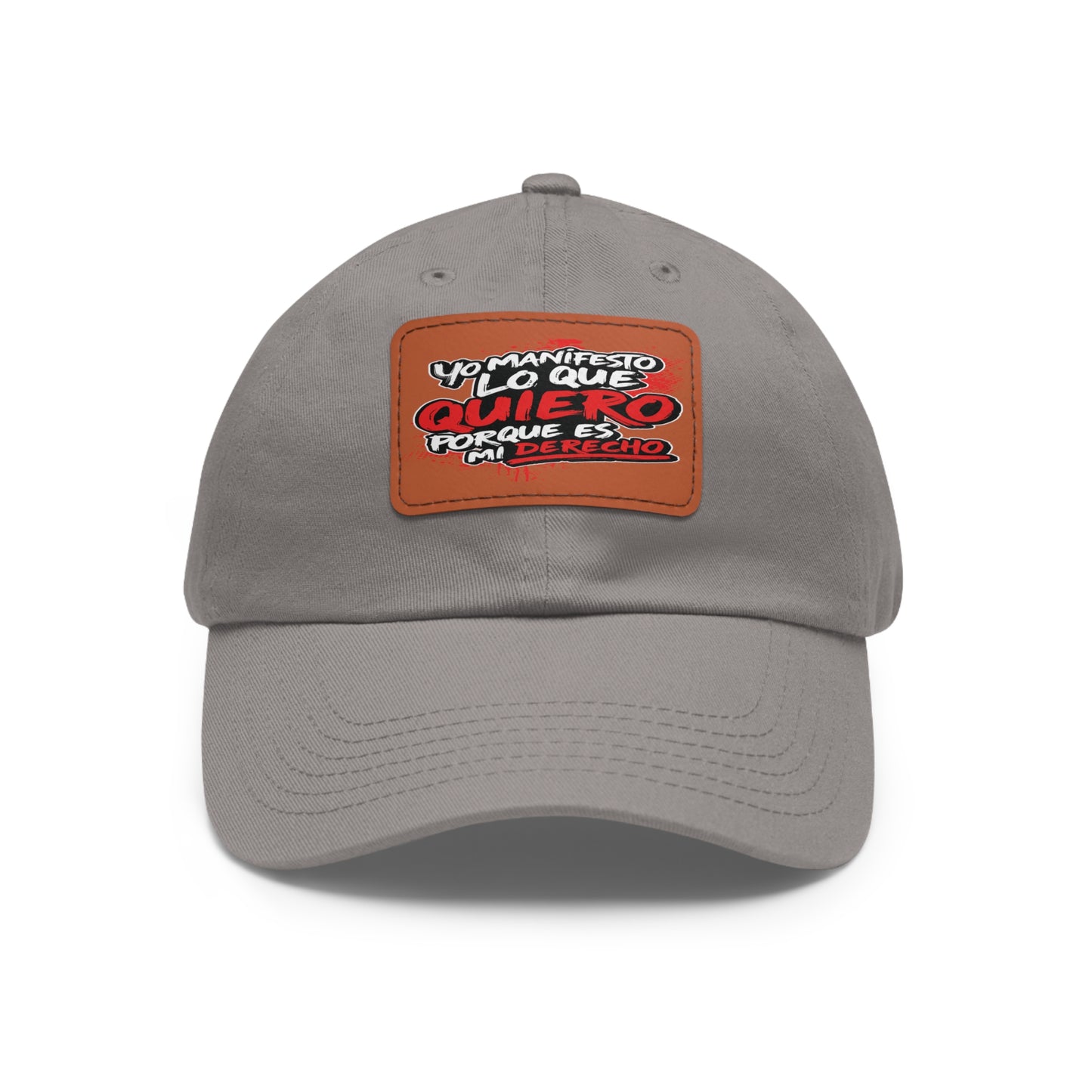 Gorra personalizada "Yo manifiesto lo que quiero"
