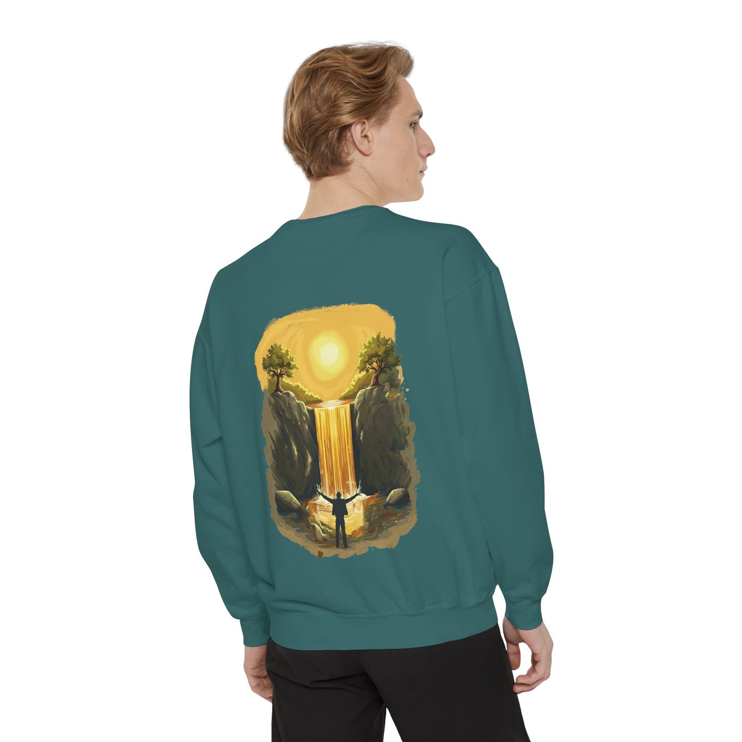Sudadera Unisex "A mí el dinero me llega todos los días"