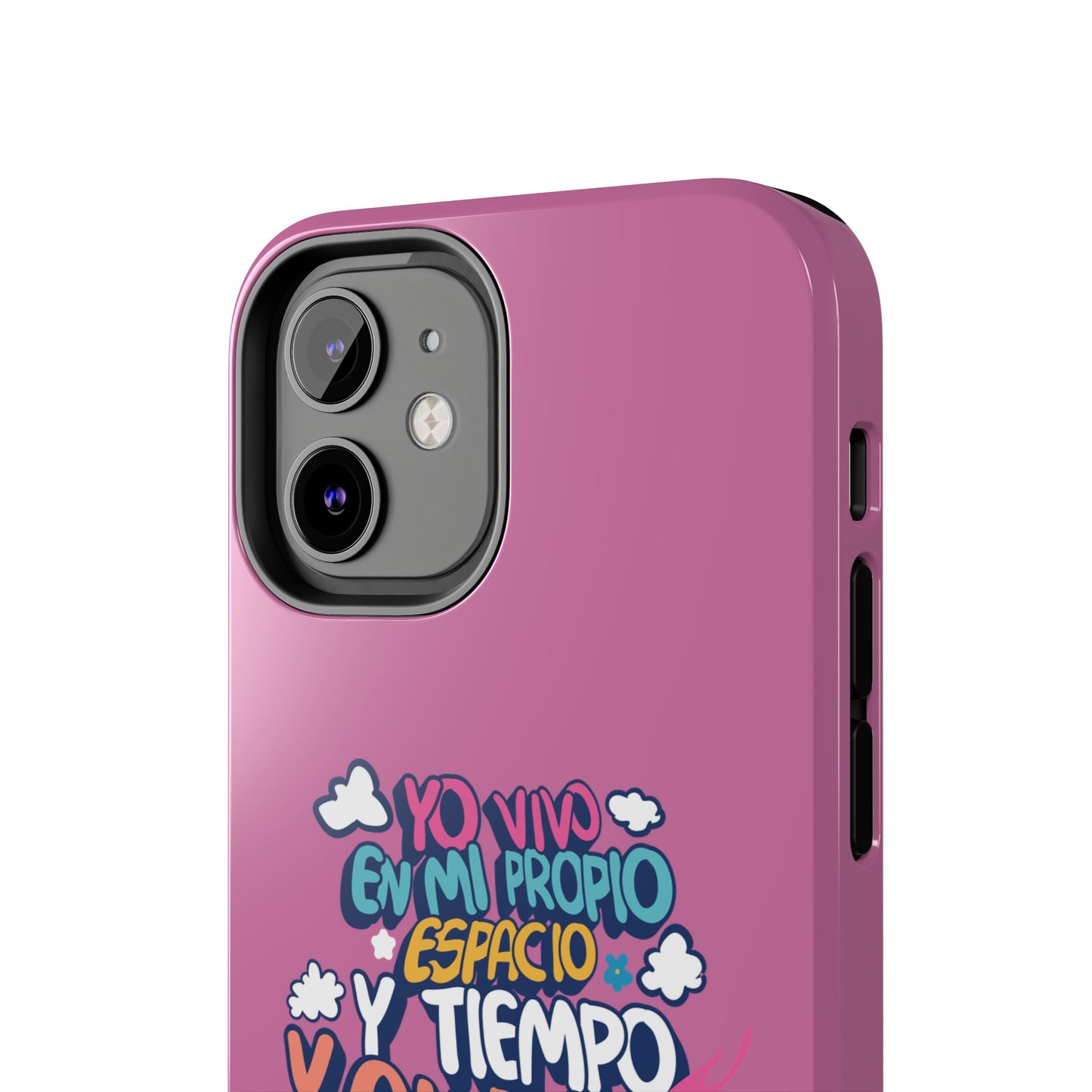 Funda para teléfono "Yo vivo en propio espacio y tiempo"