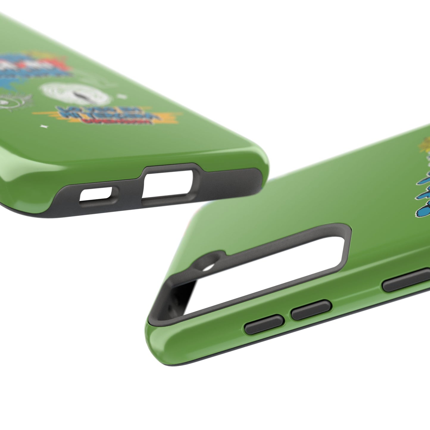 Funda para teléfono "Todo lo que veo en mi imaginación" - Verde