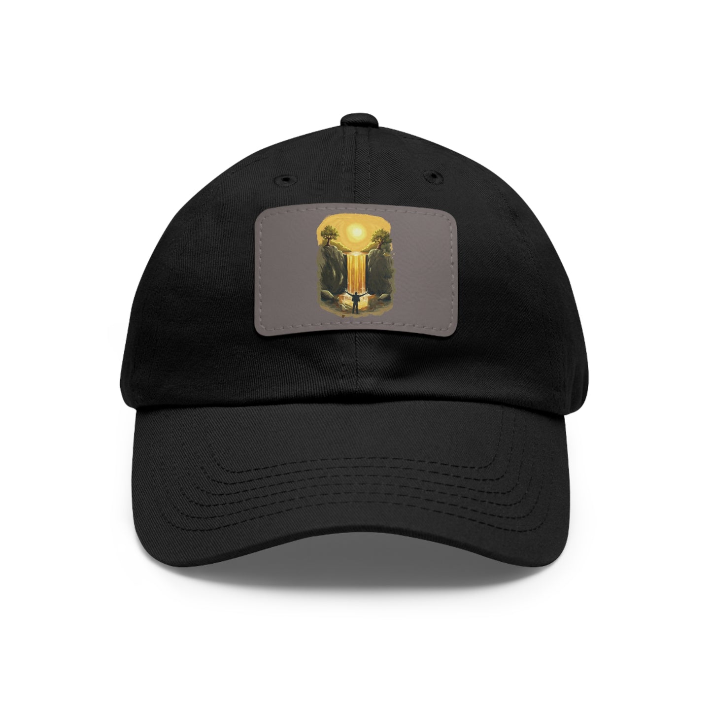 Gorra personalizada "A mí el dinero me llega todos los días"