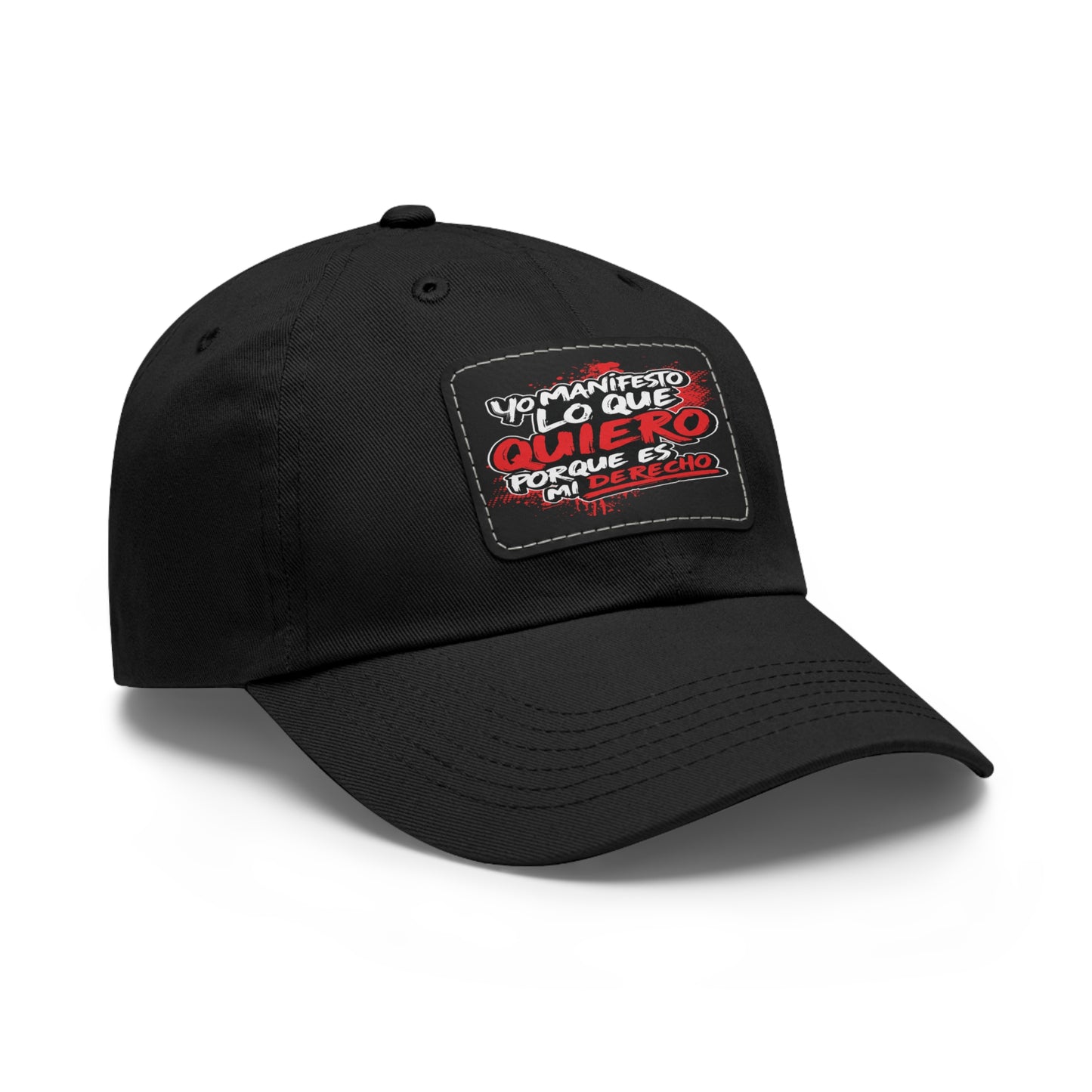 Gorra personalizada "Yo manifiesto lo que quiero"