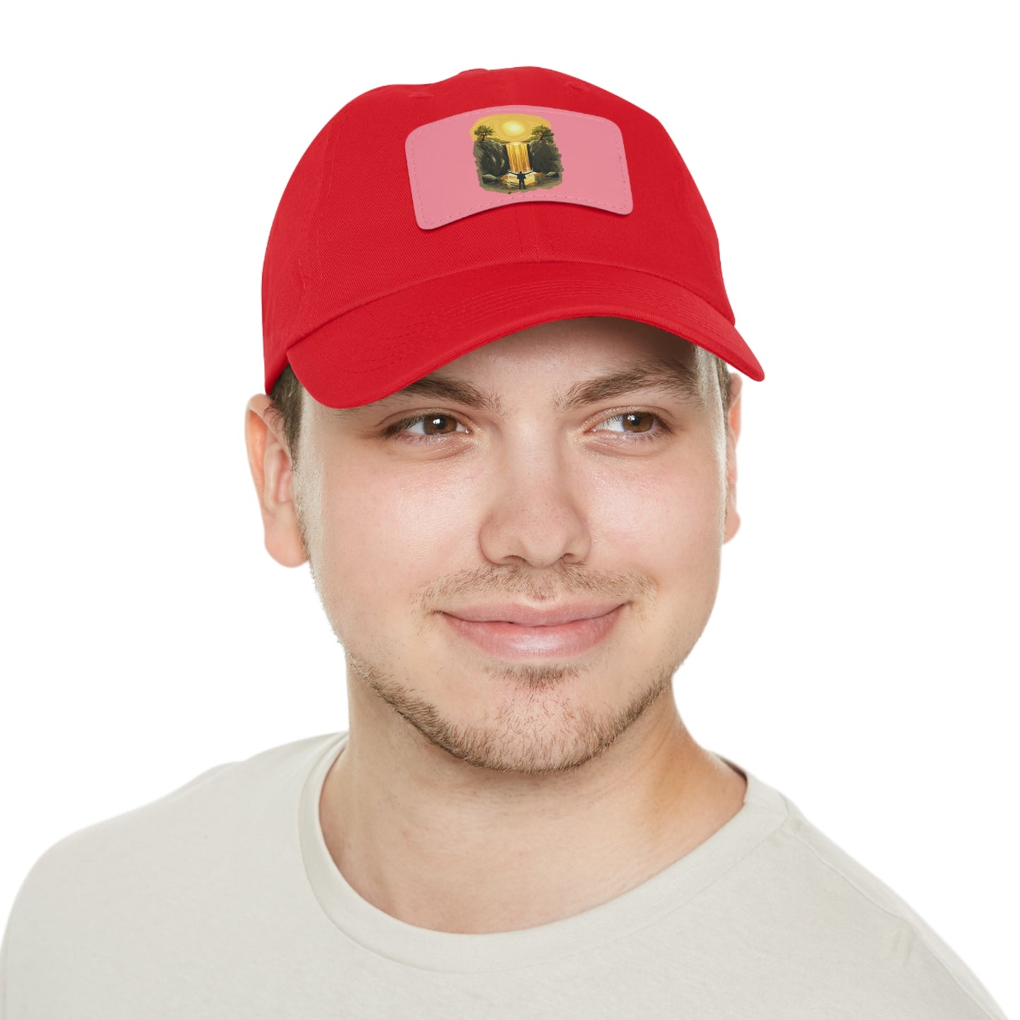 Gorra personalizada "A mí el dinero me llega todos los días"