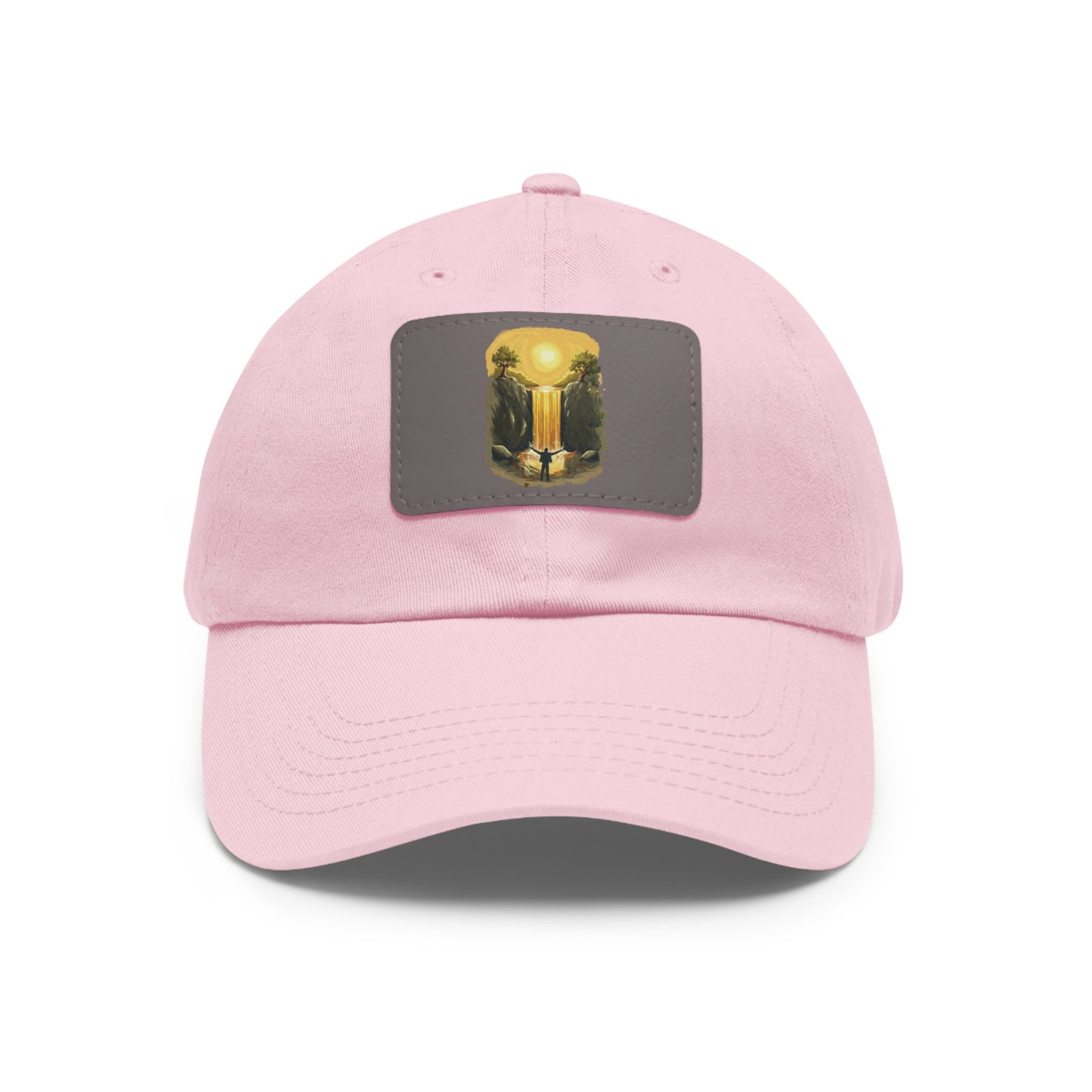 Gorra personalizada "A mí el dinero me llega todos los días"