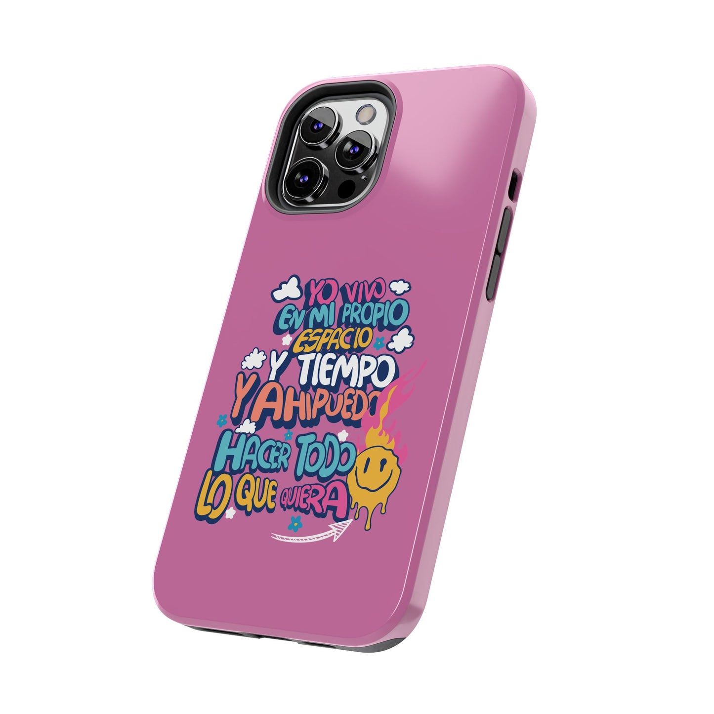 Funda para teléfono "Yo vivo en propio espacio y tiempo"