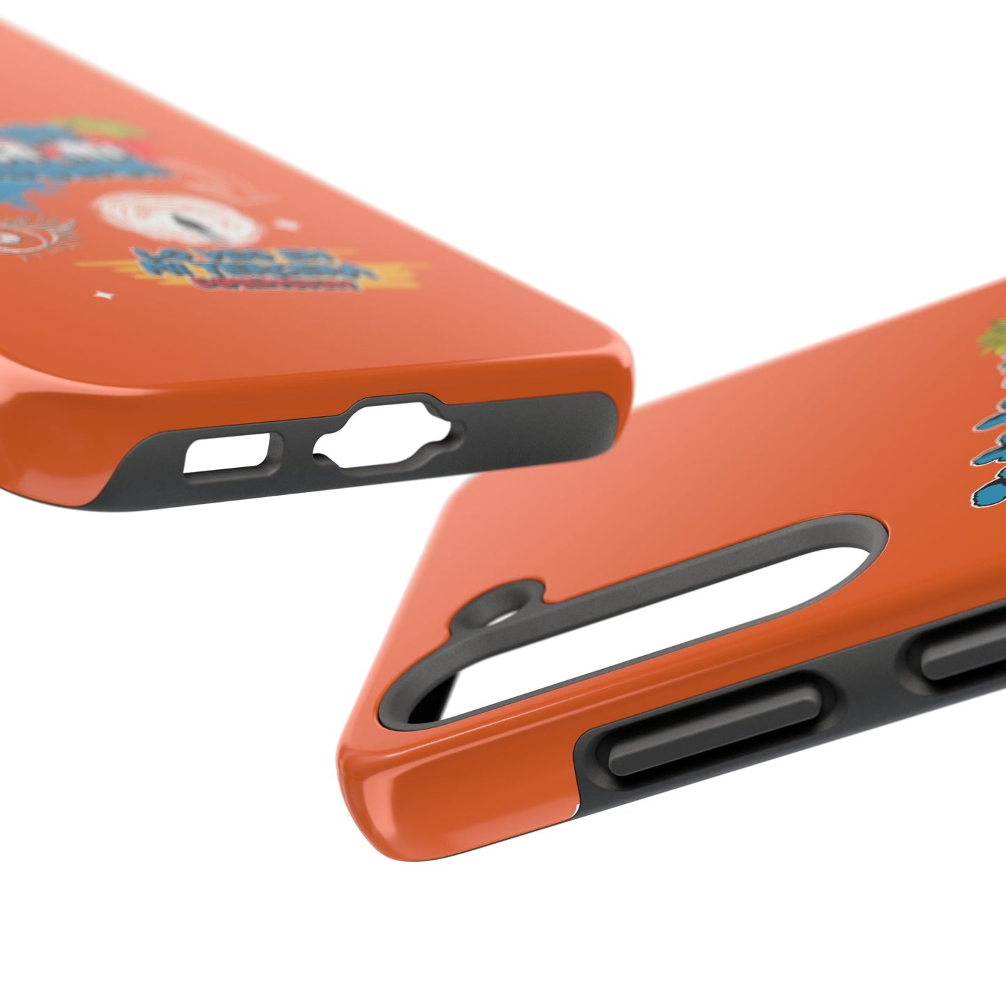 Funda para teléfono "Todo lo que veo en mi imaginación" - Naranja