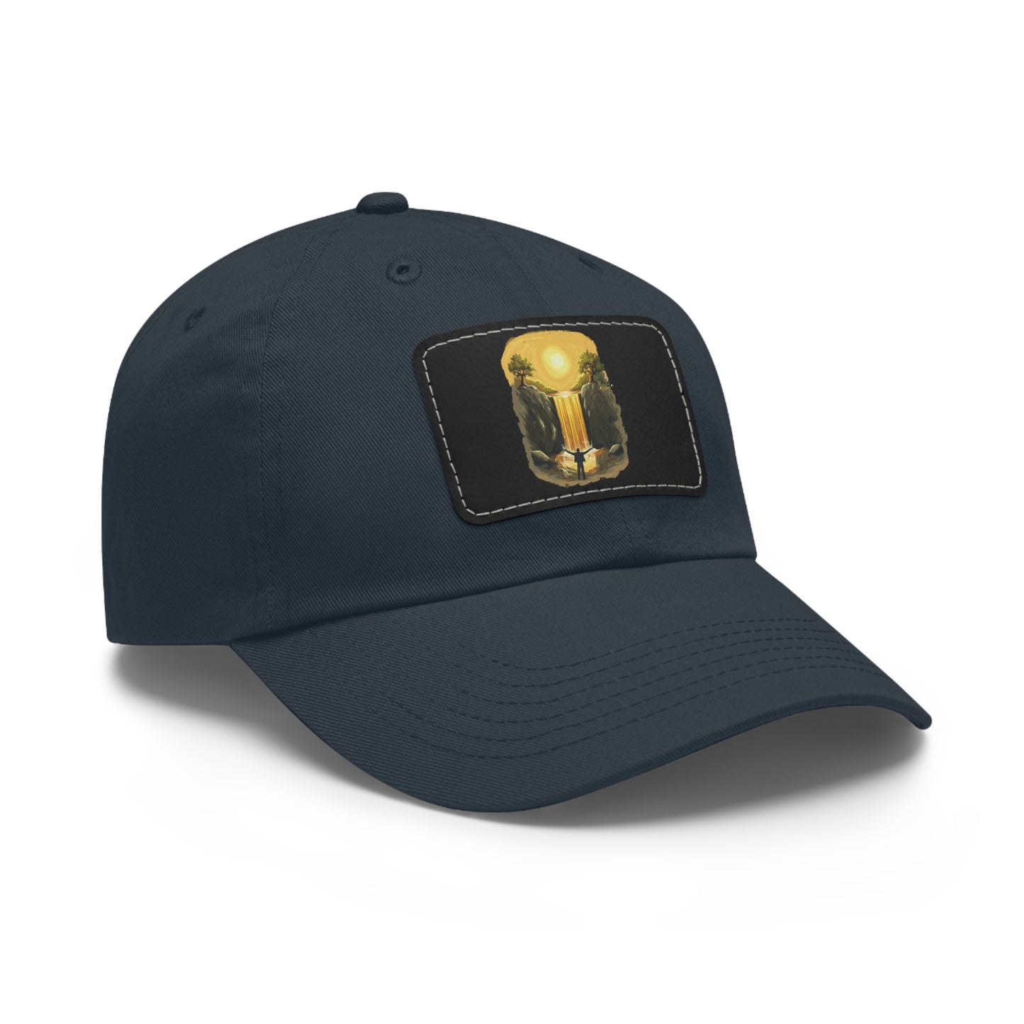 Gorra personalizada "A mí el dinero me llega todos los días"