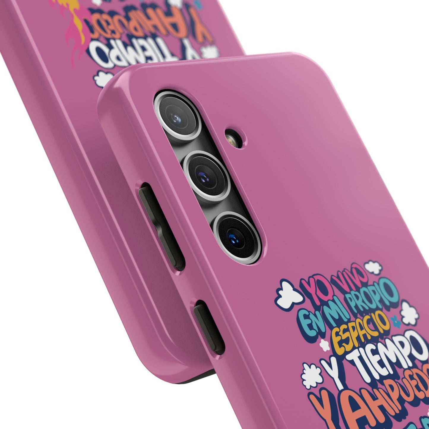 Funda para teléfono "Yo vivo en propio espacio y tiempo"