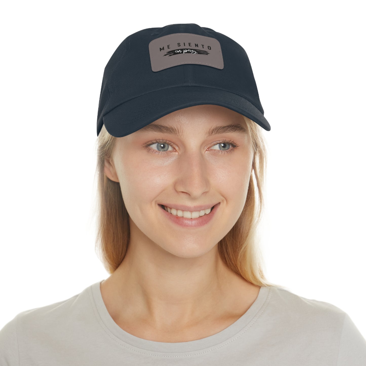 Gorra personalizada "Me siento en paz"