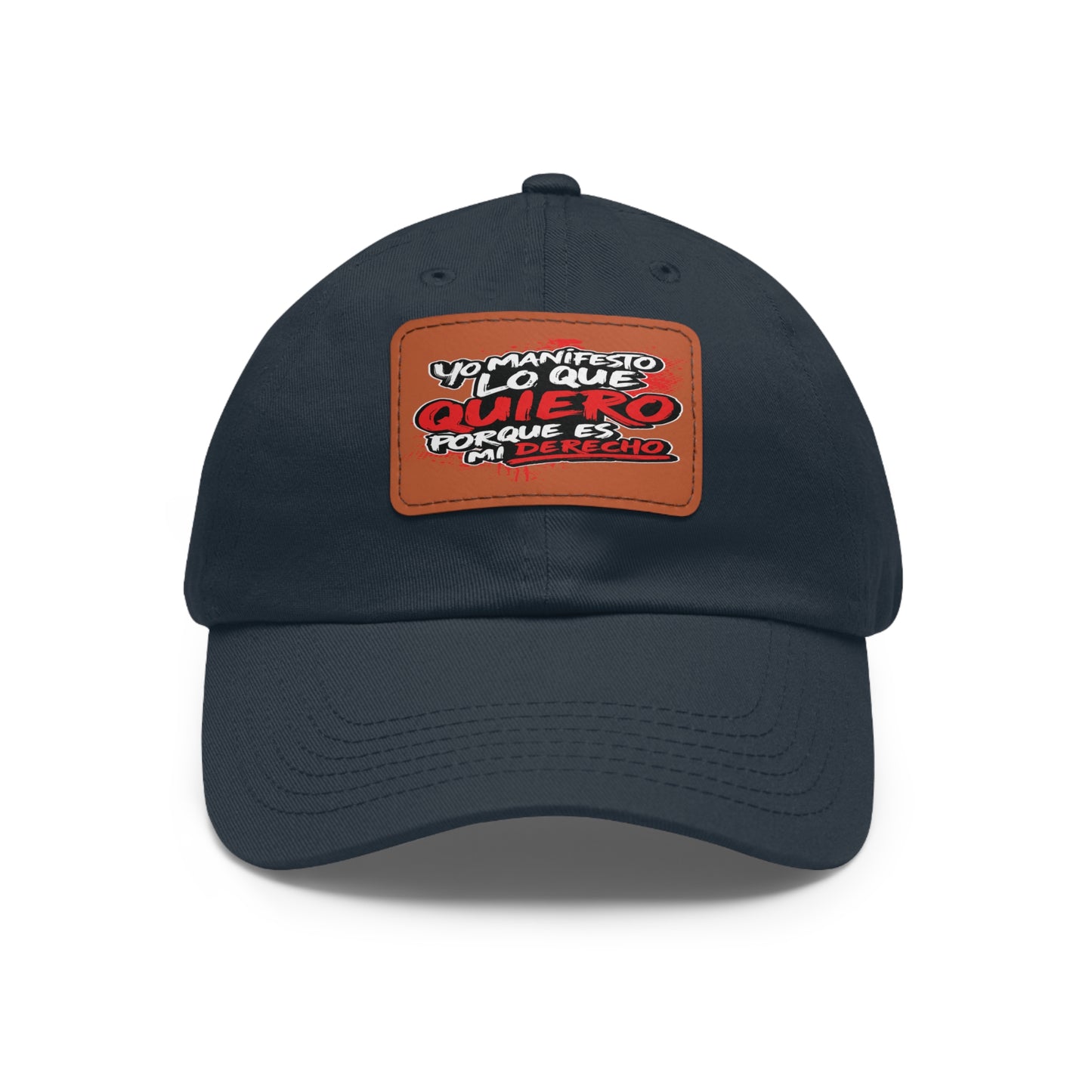 Gorra personalizada "Yo manifiesto lo que quiero"