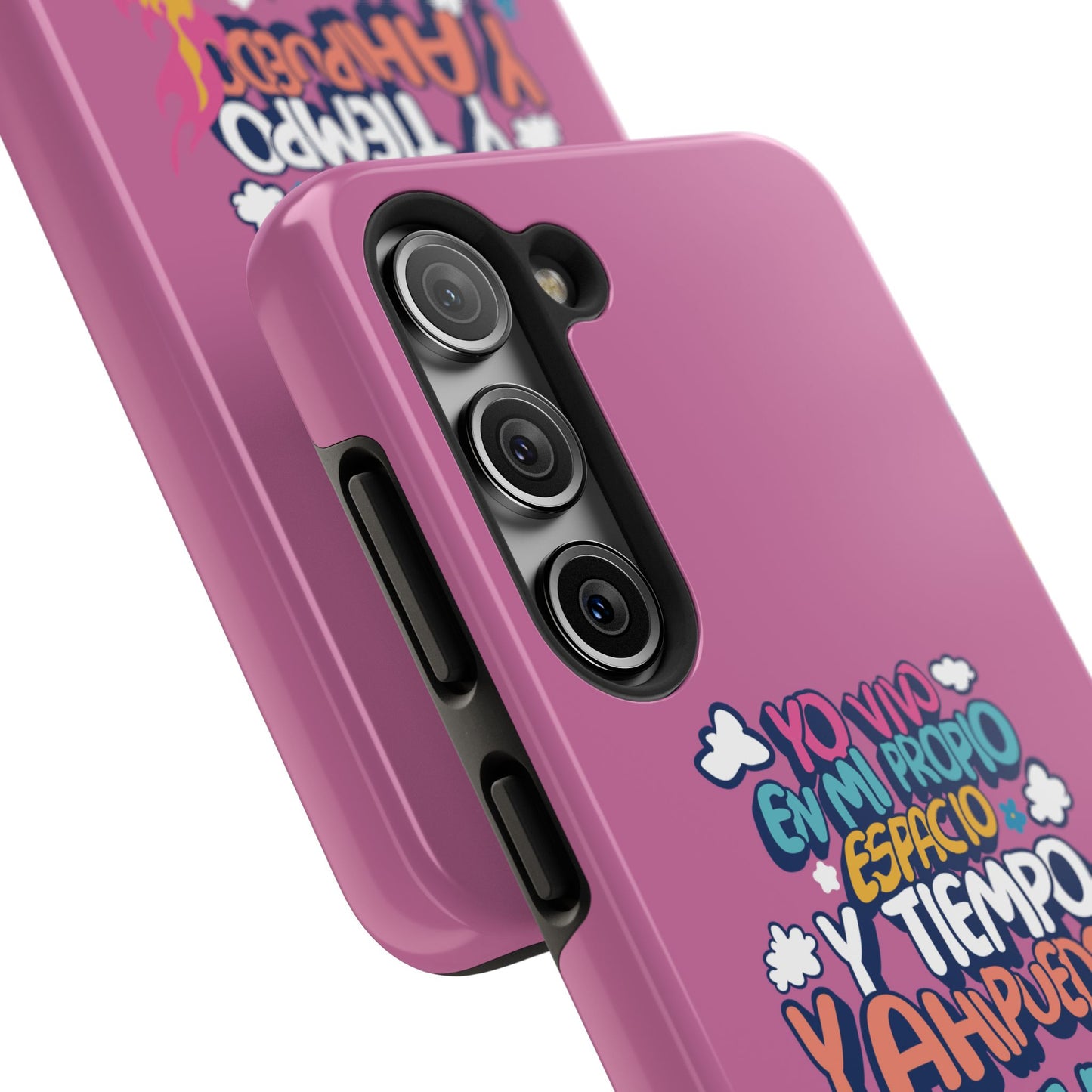 Funda para teléfono "Yo vivo en propio espacio y tiempo"