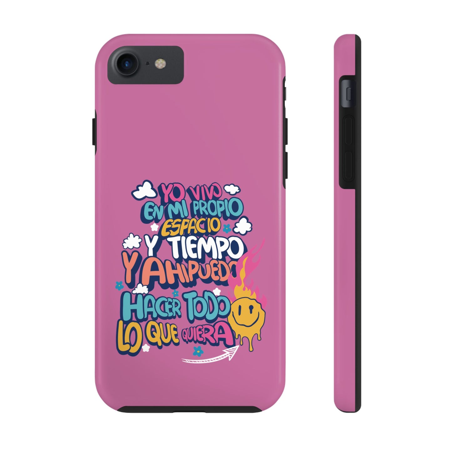 Funda para teléfono "Yo vivo en propio espacio y tiempo"