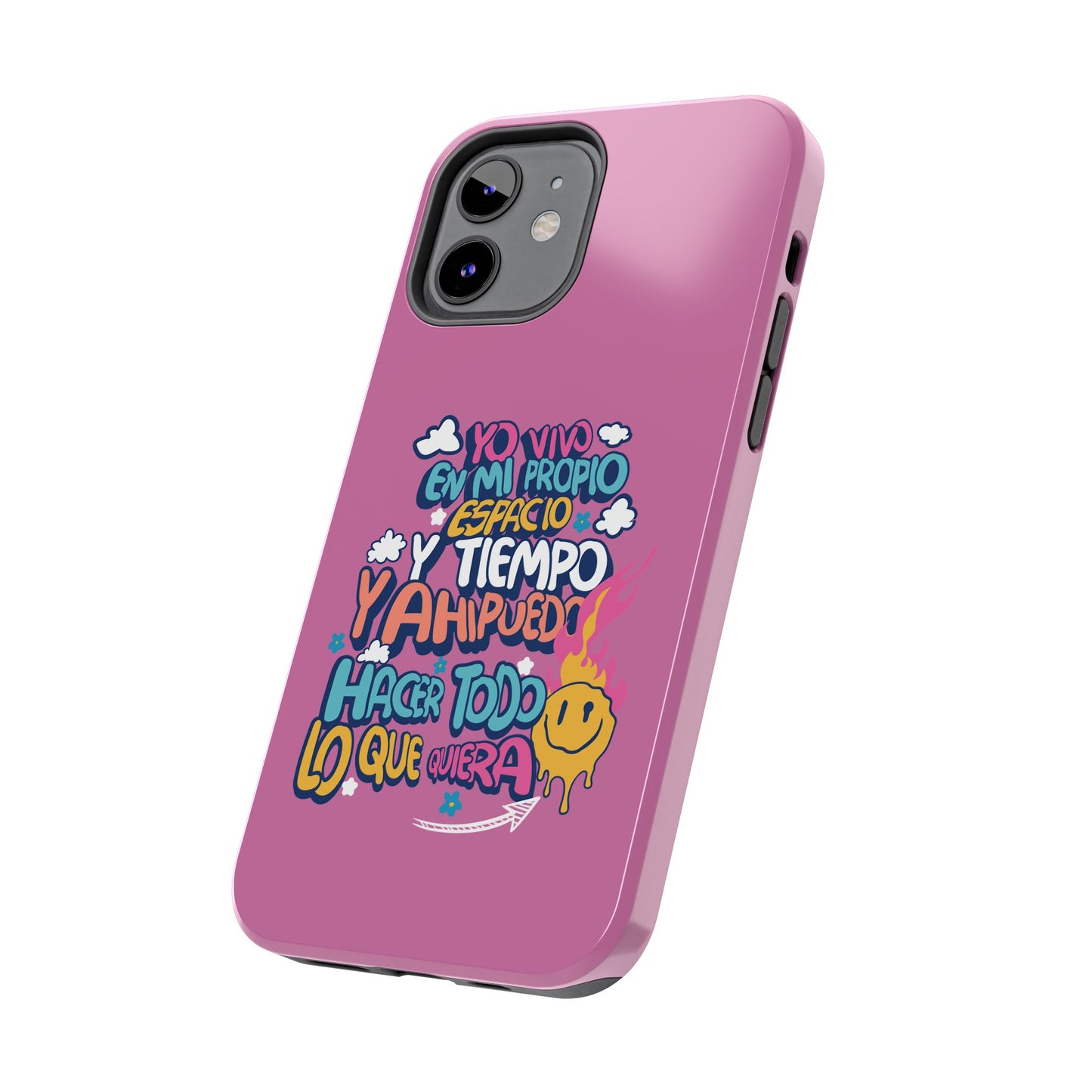 Funda para teléfono "Yo vivo en propio espacio y tiempo"