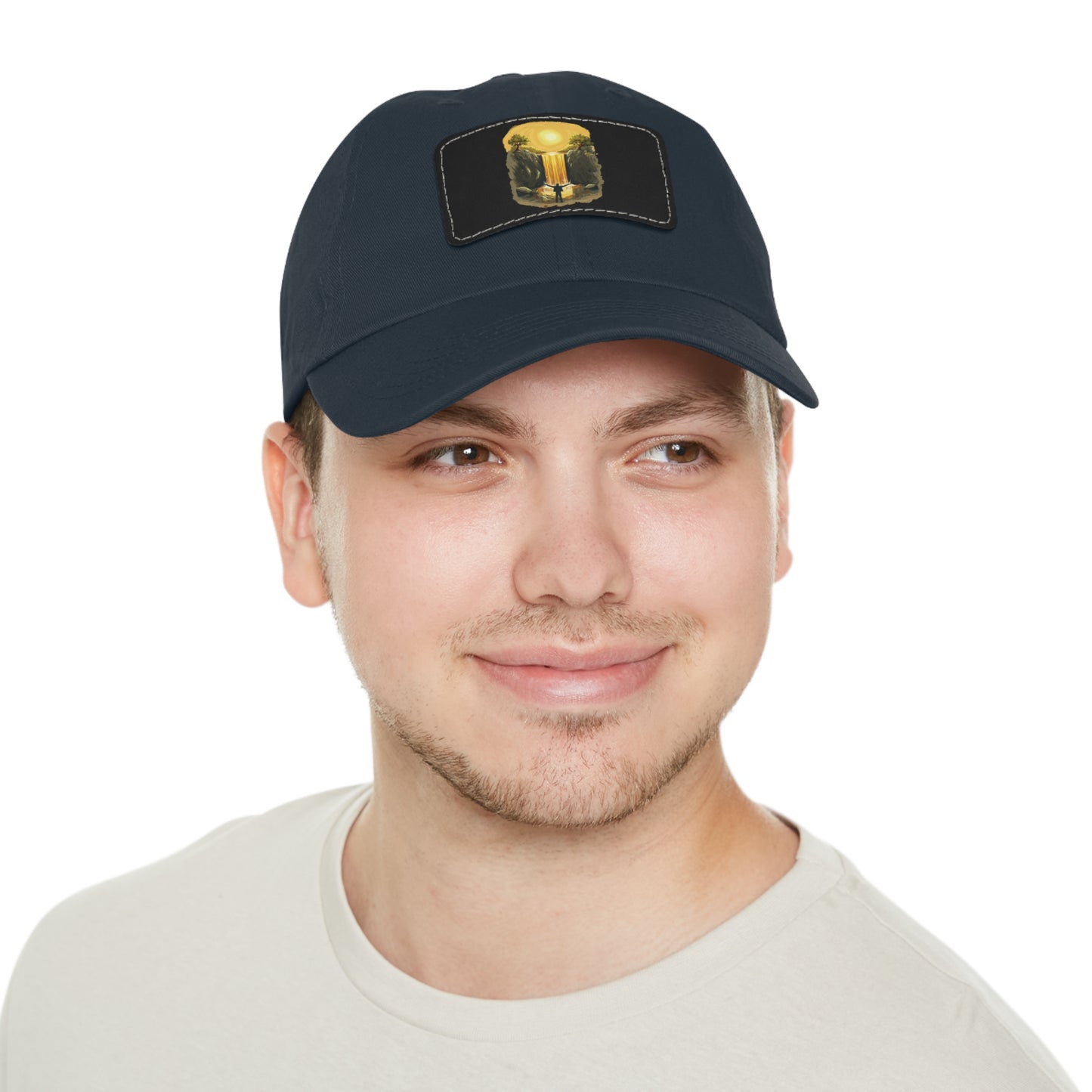 Gorra personalizada "A mí el dinero me llega todos los días"