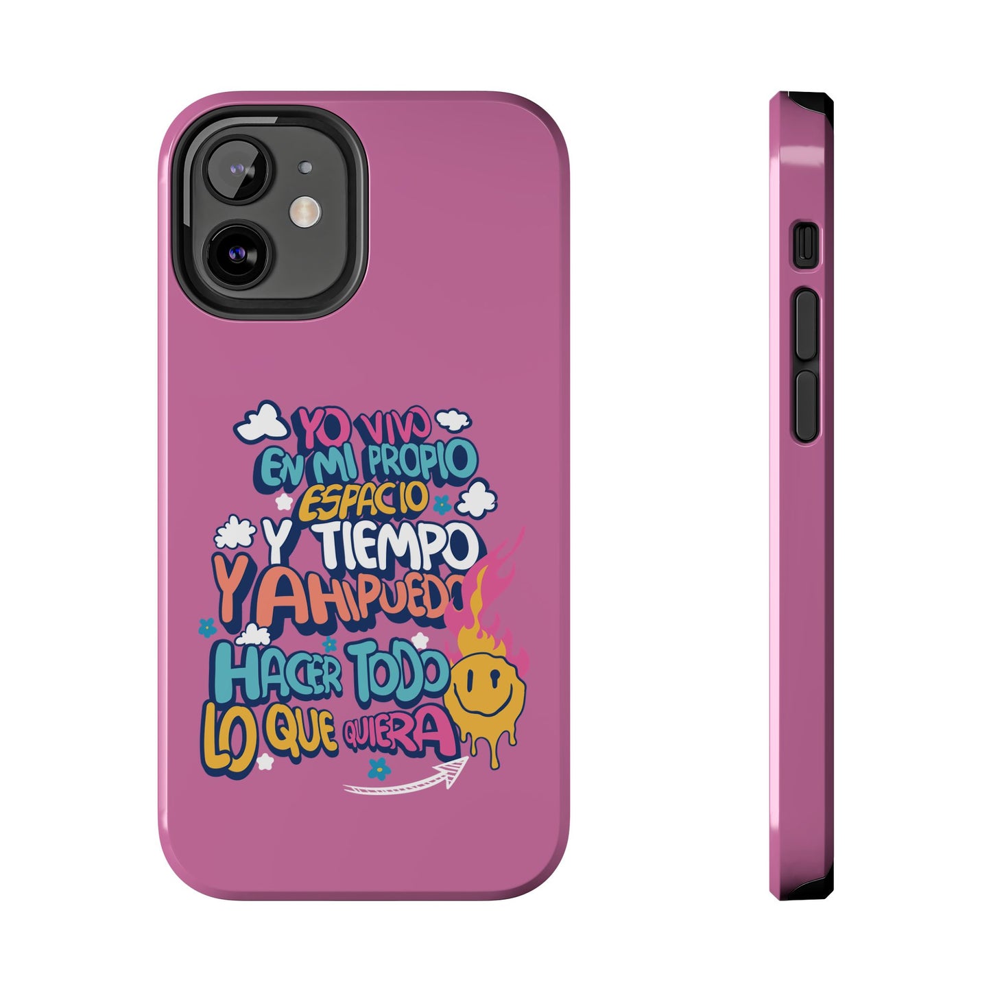 Funda para teléfono "Yo vivo en propio espacio y tiempo"