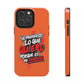 Funda para teléfono "Yo manifiesto lo que quiero" - Naranja