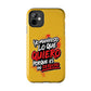 Funda para teléfono "Yo manifiesto lo que quiero" - Amarillo