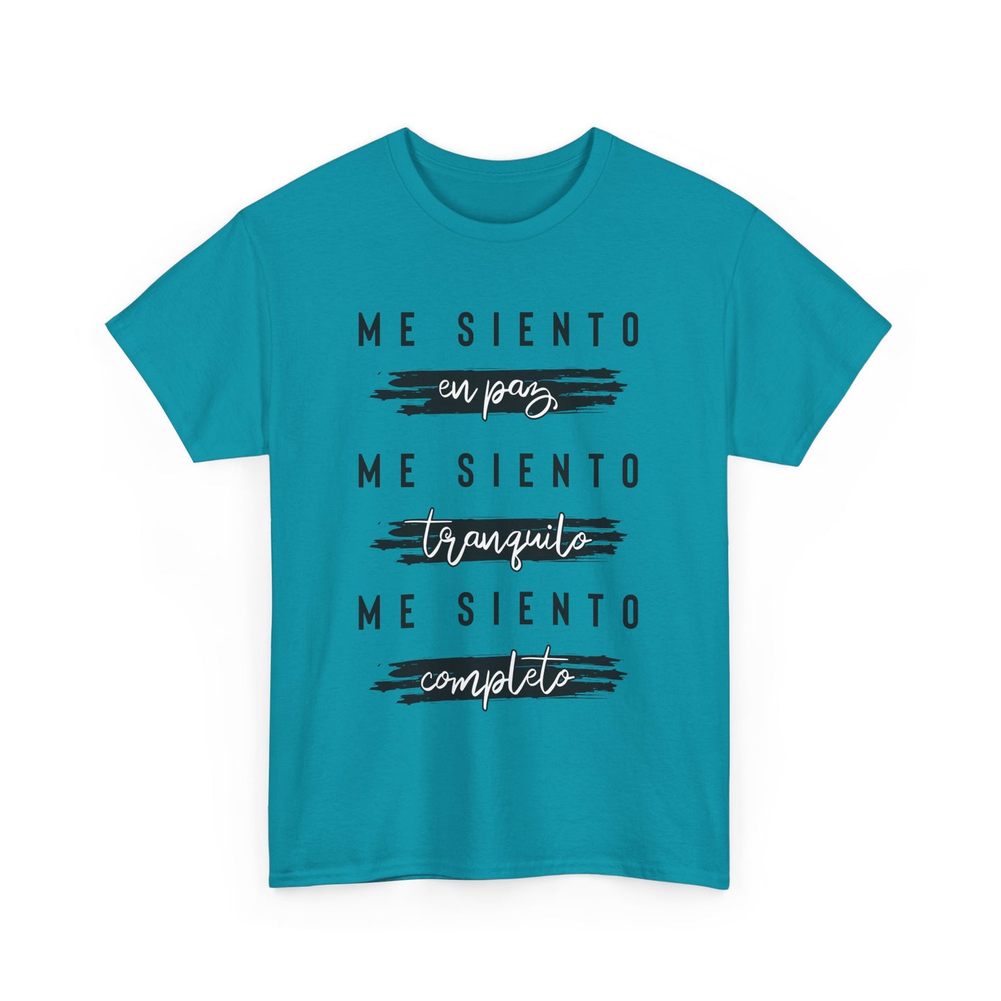 Playera Unisex "Me siento en paz"