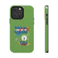 Funda para teléfono "Todo lo que veo en mi imaginación" - Verde