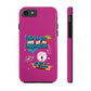 Funda para teléfono "Todo lo que veo en mi imaginación" - Fucsia