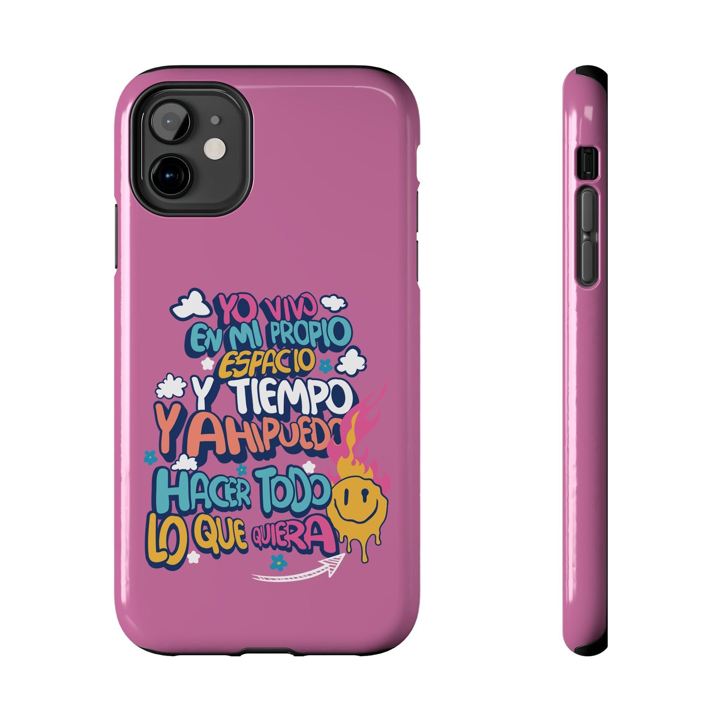 Funda para teléfono "Yo vivo en propio espacio y tiempo"