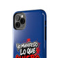 Funda para teléfono "Yo manifiesto lo que quiero" - Azul