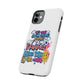 Funda para teléfono "Yo vivo en propio espacio y tiempo" - Blanco