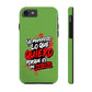 Funda para teléfono "Yo manifiesto lo que quiero" - Verde