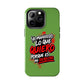 Funda para teléfono "Yo manifiesto lo que quiero" - Verde